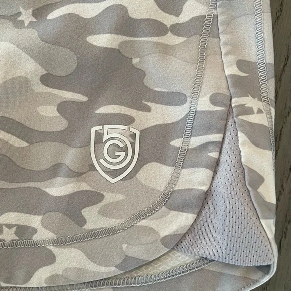 GOAL FIVE Gray Camo Women Shorts - Picture 2 of 7